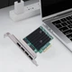 Сетевая карта 2.5G Ethernet 4 порта RJ45 PCIe х4 RTL8245F - изображение 1
