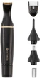 Remington Тример T-Series, для бороди, вусів, окантовки, брови, носа та вух, ААх1, вібраційний мотор, насадок-4, сталь, чорний - изображение 3