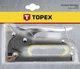 Степлер TOPEX 6-8 мм, скоби J - зображення 2