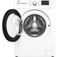Beko Пральна машина фронтальна, 6кг, 1000, A+++, 45см, дисплей, інвертор, білий - изображение 2