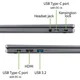 Acer Ноутбук Chromebook Plus CB514-3H 14" WUXGA IPS, AMD R5-7520C, 8GB, F512GB, UMA, ChromeOS, сірий - изображение 19