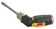 Stanley Викрутка FatMax, бітотримач реверсний 1/4", зберігання біт у рукоятці, 12 біт, SL, PH, PZ, Torx - изображение 4