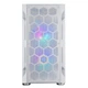 SilverStone Корпус FARA FAH1MW-PRO, без БЖ, 1xUSB3.0, 2xUSB2.0, 3x120mm ARGB fan, TG Side Panel, mATX, White - изображение 2