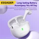 Навушники ESSAGER (color box) Shining TWS Bluetooth earphones White (EEJTW-SL02) - зображення 5