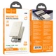 Power Bank Hoco Q18 USB/Type-С 22.5W 10000 mAh 15W magsafe магнітний портативний акумулятор повербанк з дисплеєм Бежевий - изображение 2