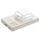 Power Bank Hoco Q18 USB/Type-С 22.5W 10000 mAh 15W magsafe магнітний портативний акумулятор повербанк з дисплеєм Бежевий - изображение 3