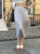 Fashions • Спідниця жіноча Silk Fashions 46-48 сірий (2126-фг) - зображення 1