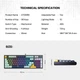 Ігрова механічна клавіатура Fantech ATOM96 MK890V2 Red Switch USB дротова Navy Blue - зображення 7