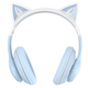 Навушники XO BE38 Cats Ear Blue - зображення 3