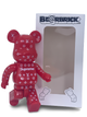 Статуэтка Bearbrick x Louis Vuitton x Supreme Red 200% 16 см Medicom Toy Известный бренд - изображение 5