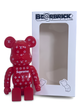 Статуэтка Bearbrick x Louis Vuitton x Supreme Red 200% 16 см Medicom Toy Известный бренд - изображение 6