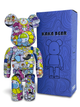 Статуэтка Bearbrick x Takashi Murakami x Smile 400% 28 см Medicom Toy Улыбающиеся цветы - изображение 1