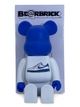 Статуетка Bearbrick x Nike Air Force 1 Blue 400% 28 см Medicom Toy Phil Knight - зображення 8
