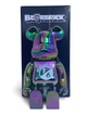 Статуетка Bearbrick x Project 1/6 x Clear Chrome Black 400% 28 см Medicom Toy Матриця - зображення 8