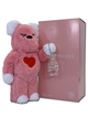 Статуетка Bearbrick x Valmuer Baby Pink 400% 28 см Medicom Toy Рожевий пухнастик - зображення 5