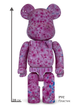 Статуетка Bearbrick x Sakura 400% 28 см Medicom Toy Цвітіння вишні - зображення 9