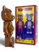 Статуетка Bearbrick x Tom and Jerry x Jerry 400% & 100% 28 см 7 см Medicom Toy Джерри Джинкс - зображення 4
