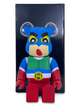 Статуетка Bearbrick x Vernon Kraus 400% 28 см Medicom Toy Маска провосудія - зображення 8