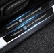 Захисна плівка накладка на пороги для Volkswagen Чорний Карбон 4 шт - зображення 6