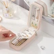 Шкатулка Casegrace SP-01185 для украшений и ювелирных изделий портативная 15*6,5*4,8 см Pink - изображение 7