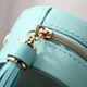 Шкатулка Casegrace SP-01205 Blue для колец и ювелирных изделий портативная компактная - изображение 6