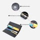 Кошелек женский кожаный для карточек ST Leather Accessories 22679 Черный - изображение 7