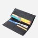 Кошелек женский кожаный для карточек ST Leather Accessories 22679 Черный - изображение 10