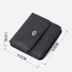 Кошелек женский кожаный для карточек ST Leather Accessories 22690 Черный - изображение 5