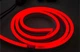 Гнучка неонова стрічка, 8м, 120 LED на метр, 220V, 2-х стороння, IP65, Червоний - зображення 9