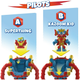 Игровой набор Супербот Шугарфан Superthings S робот, казум-кид, фигурка SuperThings 18,5х22,5х7,6 см 000304631 - изображение 4