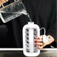 Силіконова форма для льоду на 17 кульок Переносна пляшка для льоду ICE CUBE TRAY 27.3х11.4х5.8 см Біла - зображення 6