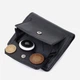 Кошелек женский кожаный для карточек ST Leather Accessories 22701 Черный - изображение 10