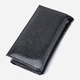 Кошелек женский кожаный для карточек ST Leather Accessories 22707 Черный - изображение 4