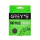 Цепка велосипедна Grey's S410 YBN 1/2"x1/8", 1 швидкостей, 112 ланок, Brown/Brown із замком - зображення 2