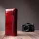 Лакированный женский кошелек с фактурой под рептилию из натуральной кожи ST Leather 22717 Красный - изображение 10