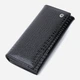 Кошелек женский кожаный для карточек ST Leather Accessories 22718 Черный - изображение 1