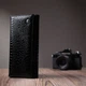 Женский лакированный кошелек с фактурой под рептилию из натуральной кожи ST Leather Wallet 22718 Черный - изображение 9