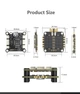 Полетный контроллер стек для FPV дрона квадрокоптера GEPRC TAKER F405 BLS 50A STACK - изображение 2