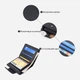 Кошелек женский кожаный для карточек ST Leather Accessories 22725 Черный - изображение 6