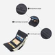 Гаманець жіночий шкіряний для карток ST Leather Accessories 22728 Чорний - зображення 6