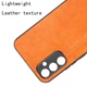 Чехол Cosmiс Leather Case для Samsung Galaxy A34 5G Orange - изображение 4