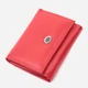 Кошелек женский кожаный для карточек ST Leather Accessories 22729 Красный - изображение 1