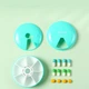 Круглая карманная таблетница на 7 дней Smile Box, розовая - изображение 4