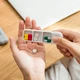 Карманная таблетница, мини органайзер на 3 ячейки Medicine, бежевый - изображение 7