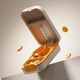 Делитель для таблеток, карманная таблетница на одну ячейку Easy Cutter, белая - изображение 4