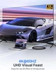 Кабель JSAUX miniHDMI to HDMI 2.0 4K@60Hz Bi-Directional 1.8м червоний - зображення 3