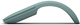 Беспроводная мышь Microsoft Surface Arc Mouse Ash Green (ELG-00052) - изображение 2