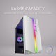 Корпус игрового компьютера Mars Gaming MC-S1 Белый - изображение 4