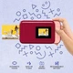 Фотокамера мгновенной печати Kodak Smile Instant Print 10MP Бордовая Б/В g5 - изображение 5