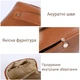 Косметичка органайзер для косметики / дорожній несесер жіноча на блискавці коричнева 8694 - зображення 2